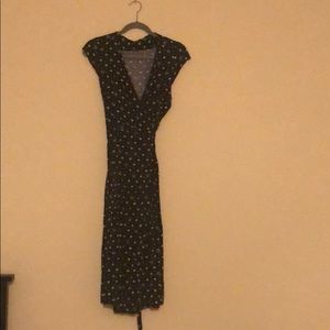 JCrew floral wrap dress